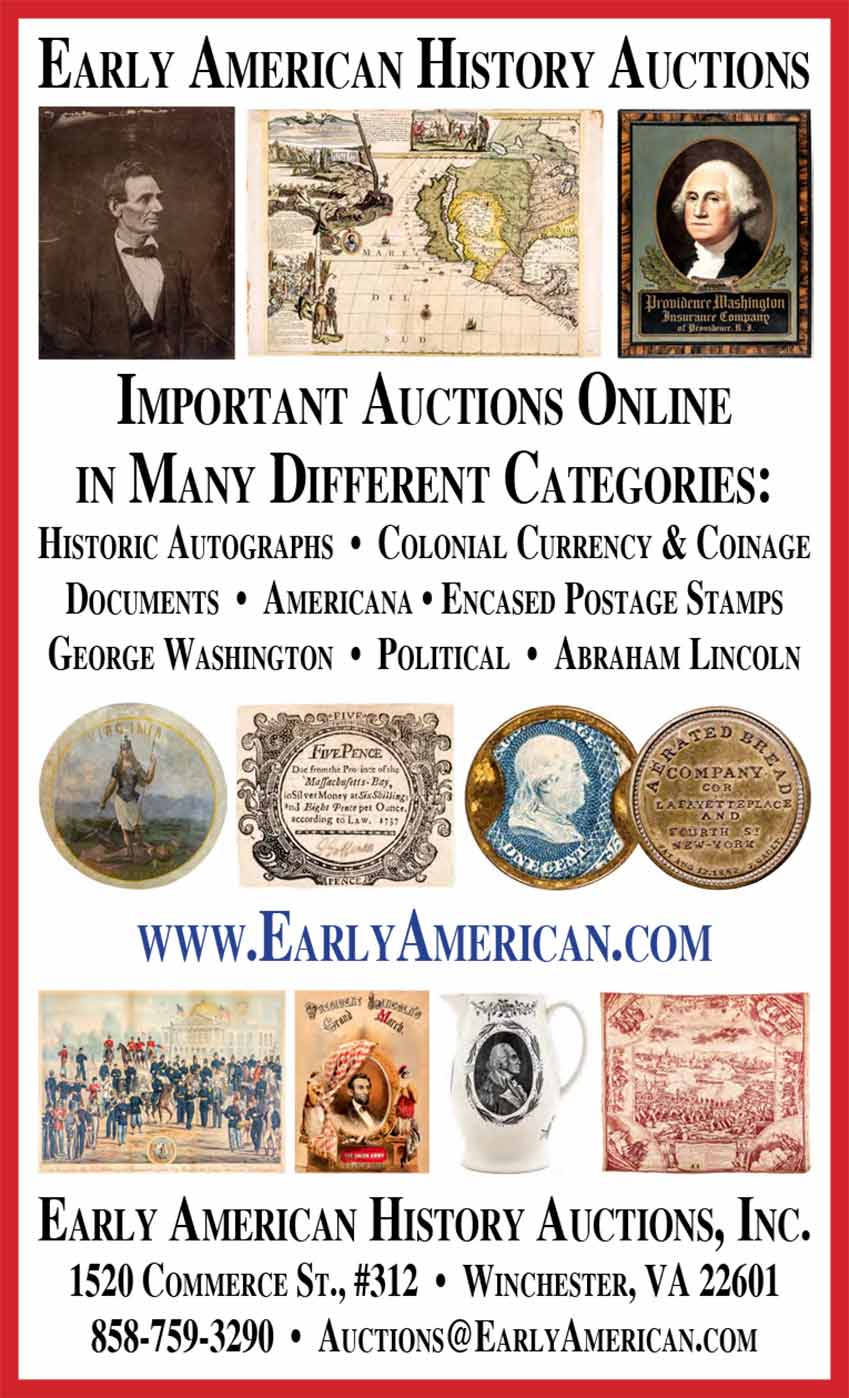 Early American History Auctions, Inc. 2026 Antiques Trade Directory