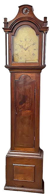 Rare tall clock by Daniel Balch (1761-1835), Newburyport, Ma.