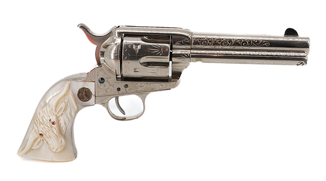 Engraved Colt SAA