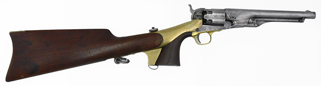 1850 Colt shoulder Stock
