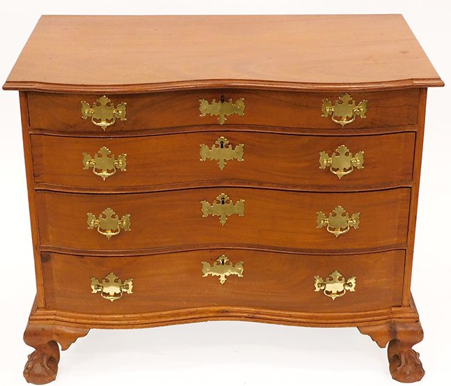 Boston oxbow chest