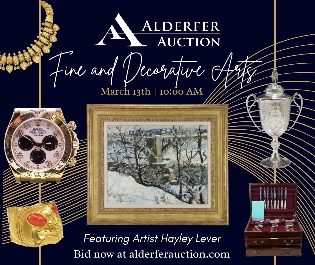 Banner Alderfer Auction