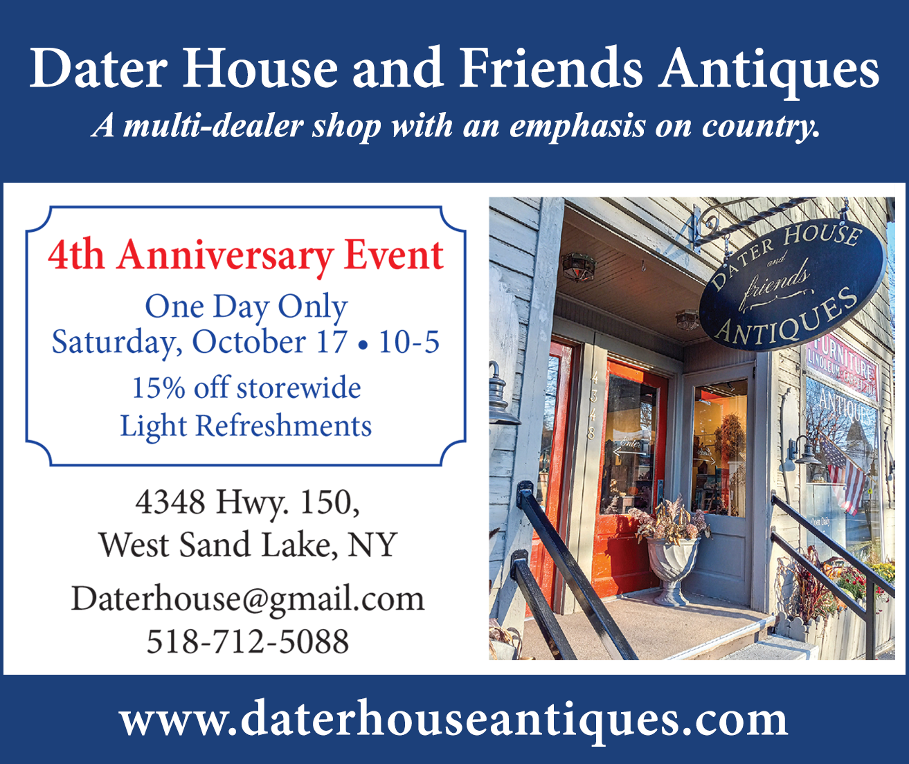 Banner Dater House Antiques