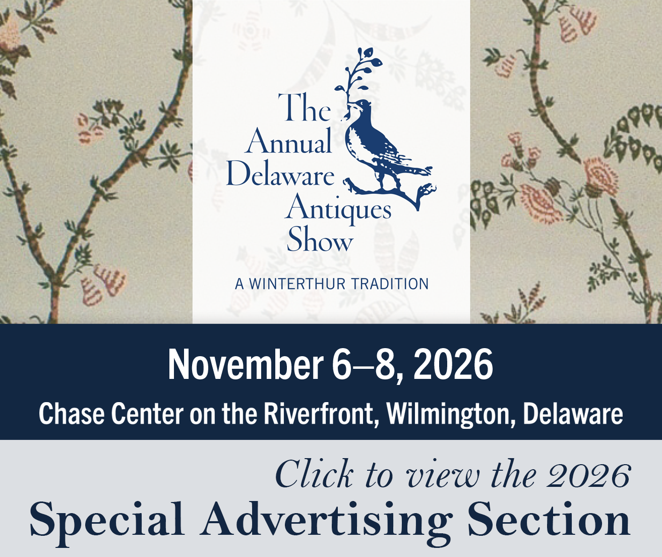 Banner Delaware Antiques Show
