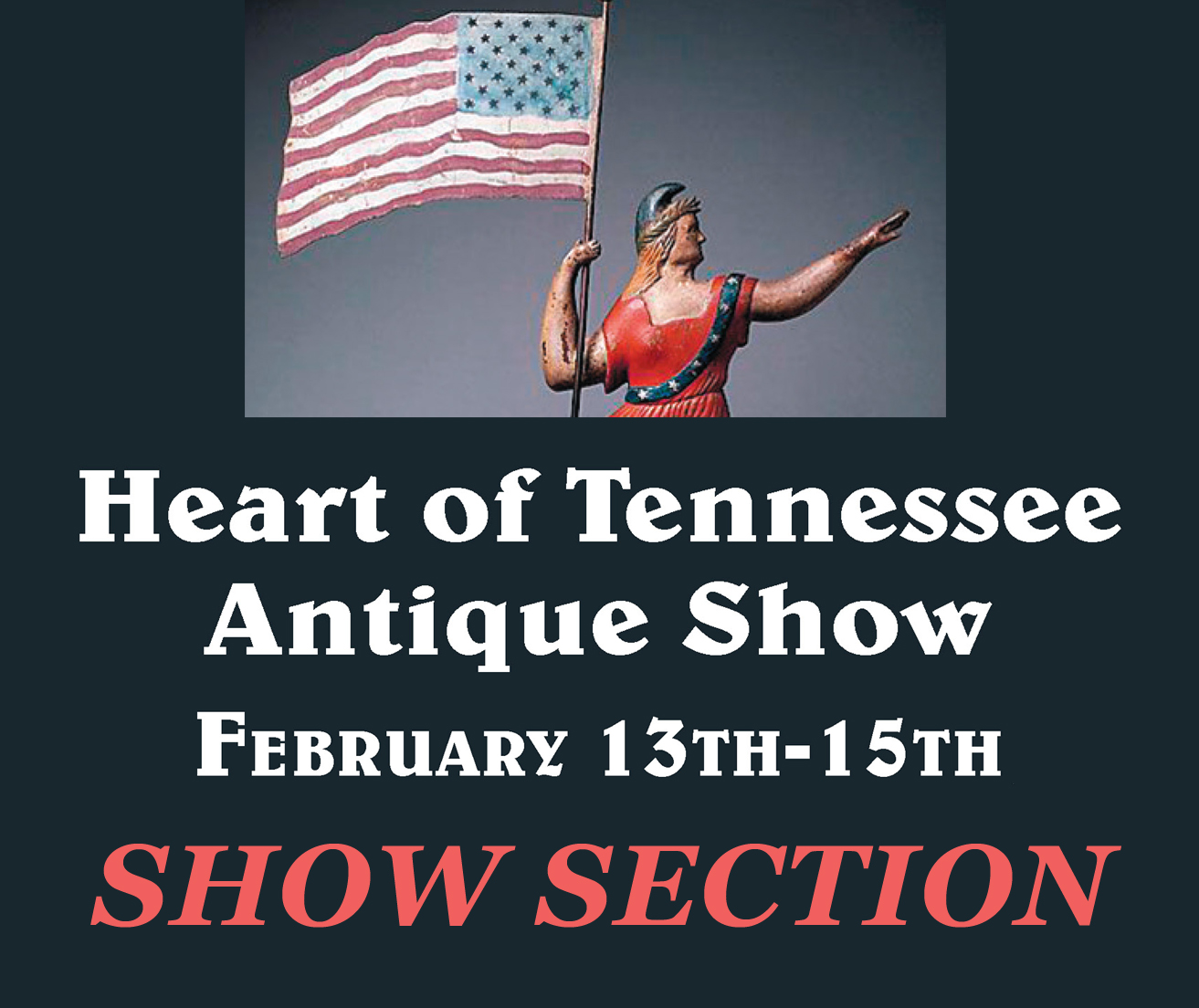 Banner Heart of Tennessee Antique Show