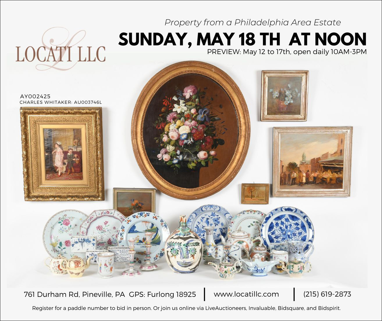 Banner Locati Antiques