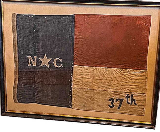Rare Civil War Confederate Infantry flag 22 1/2