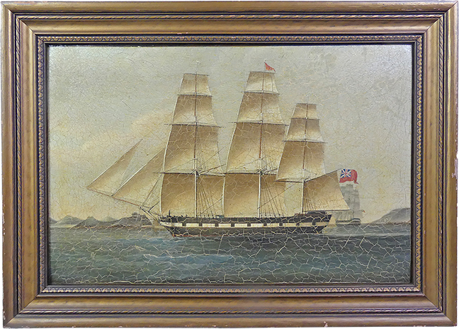 Robert Salmon painting