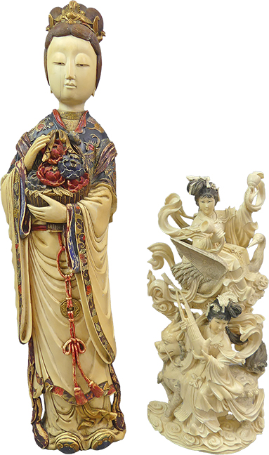 Exquisite Japanese carvings