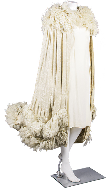 Paquin silk evening cloak, Paris, A/W 1924-1925