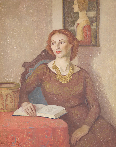 Emma Fordyce MacRae (1887-1974), Ruth, 1942, oil on board, signed and dated, 40