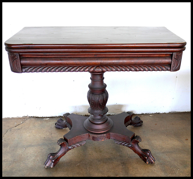 Game Table - attrib. Quervelle, Phila.