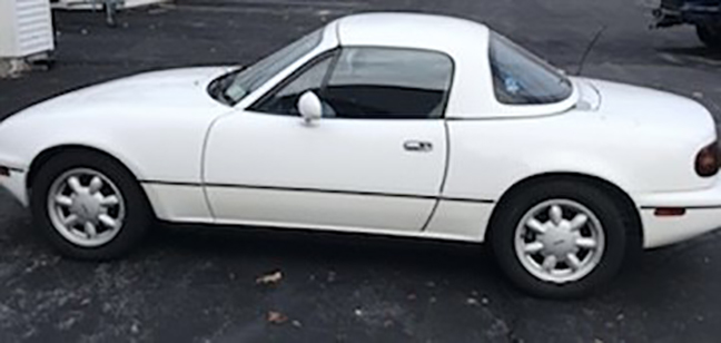401- 1990 Mazda Miata 40,520 Org. Miles HardTop Convertible Vintage Estate Corvette