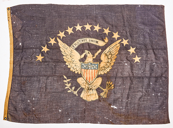 This 19th-century flag, 49