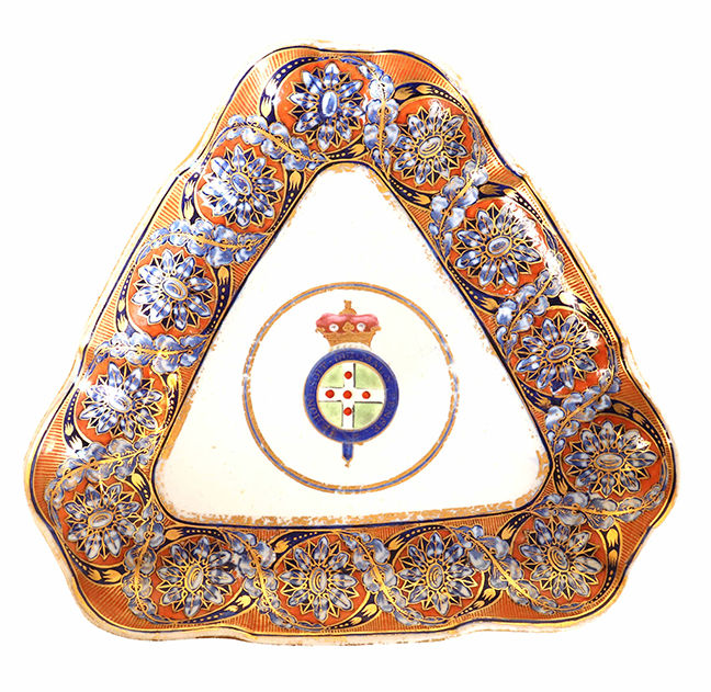 Rare 18th-Century Worcester Armorial Porcelain