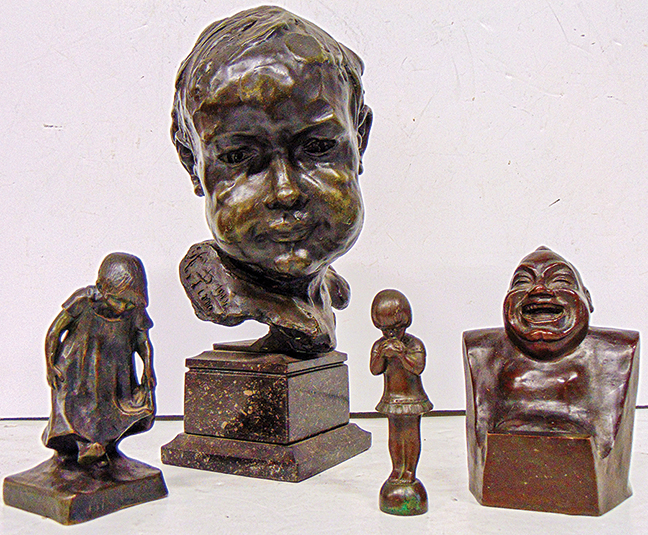 Selection bronzes, Enrico Caruso, Alfredo Pina