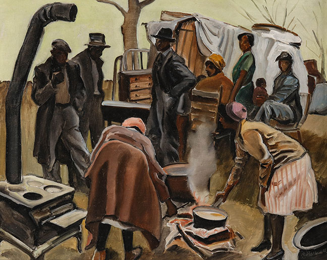 Robert Hallowell (1886-1939) Oil on Canvas