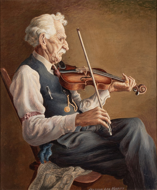 Jackson Lee Nesbitt (1913-2008) Egg Tempera, 1941