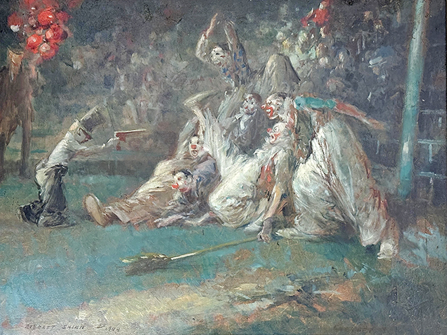 Everett Shinn, Oil on Canvas