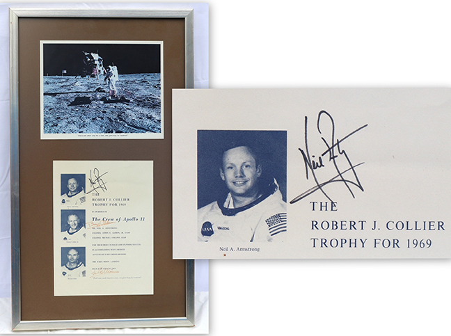 Original Apollo 11 Signed Astronauts Program with Provenance