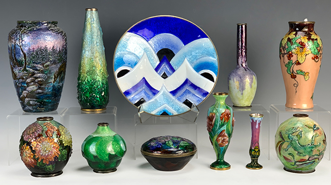 Collection of enamels